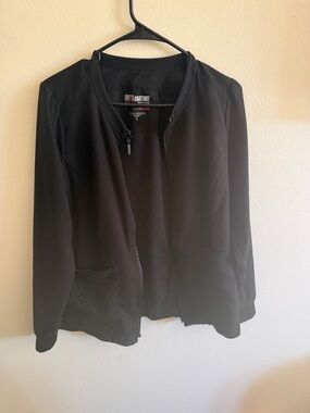 Grey's Anatomy Black Zip Bomber Jacket